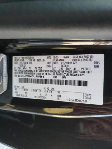 Photo 10 from auction – 2016 LINCOLN MKC SELECT with VIN 5LMCJ2D94GUJ15663