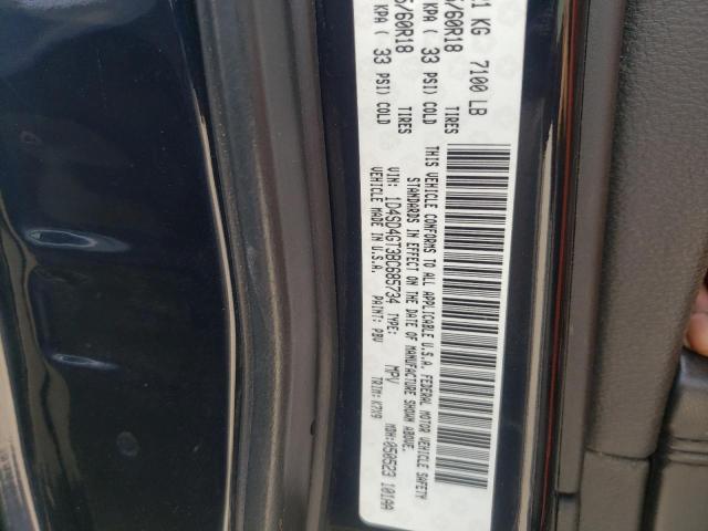 Photo 10 from auction – 2011 DODGE DURANGO CR with VIN 1D4SD4GT3BC685734