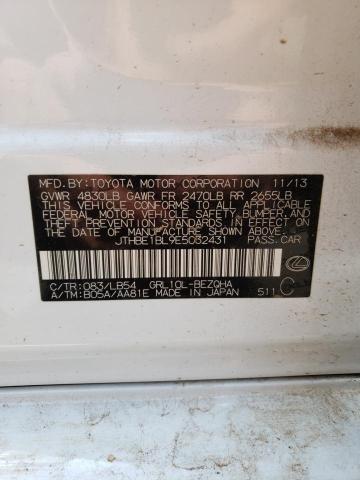 Photo 10 from auction – 2014 LEXUS GS 350 with VIN JTHBE1BL9E5032431