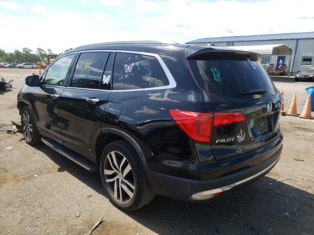 Photo 3 from auction – 2017 HONDA PILOT ELIT with VIN 5FNYF6H06HB014300