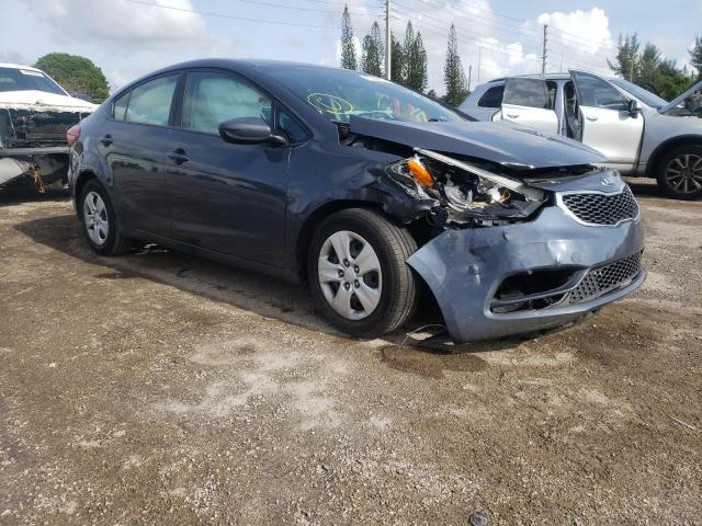 KIA FORTE LX 2016 with VIN KNAFK4A65G5597087 - Photo from auction
