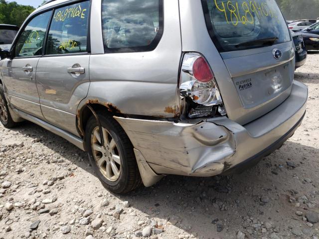 Photo 9 from auction – 2006 SUBARU FORESTER 2 with VIN JF1SG65616H757168