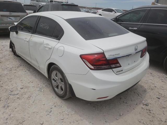 Photo 3 from auction – 2015 HONDA CIVIC LX with VIN 2HGFB2F59FH548247