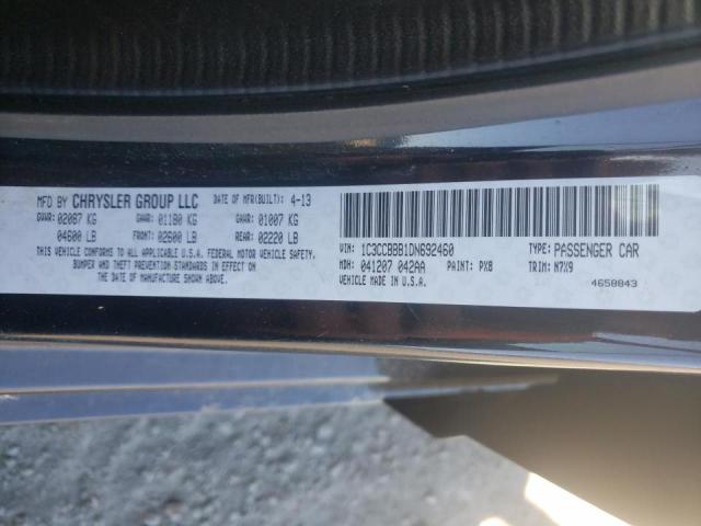 Photo 10 from auction – 2013 CHRYSLER 200 with VIN 1C3CCBBB1DN692460
