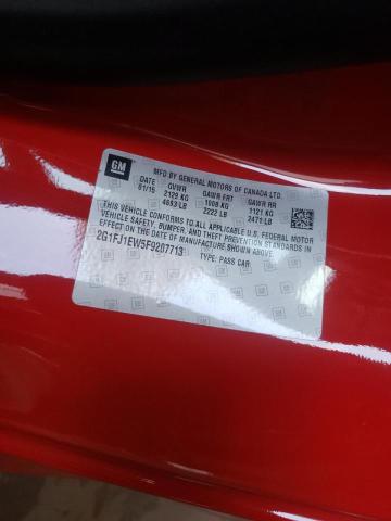 Photo 10 from auction – 2015 CHEVROLET CAMARO 2SS with VIN 2G1FJ1EW5F9207713