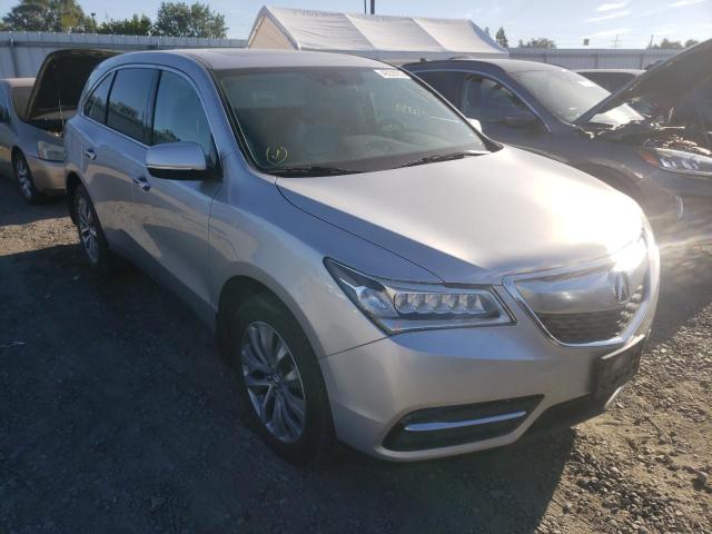 ACURA MDX TECHNO 2015 with VIN 5FRYD4H44FB010173 - Photo from auction