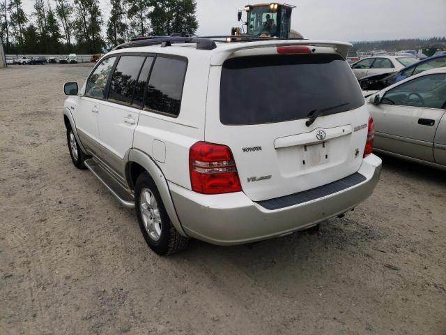 Photo 3 from auction – 2003 TOYOTA HIGHLANDER with VIN JTEHF21A730107874