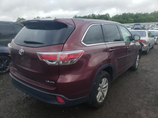 Photo 4 from auction – 2014 TOYOTA HIGHLANDER with VIN 5TDBKRFH1ES062547