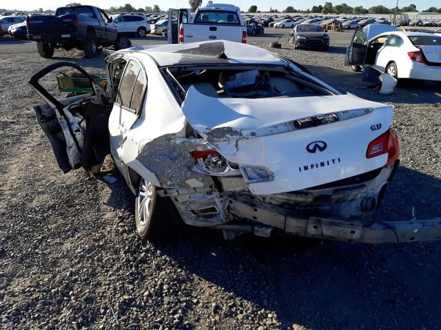 Photo 3 from auction – 2012 INFINITI G37 BASE with VIN JN1CV6AP9CM621430