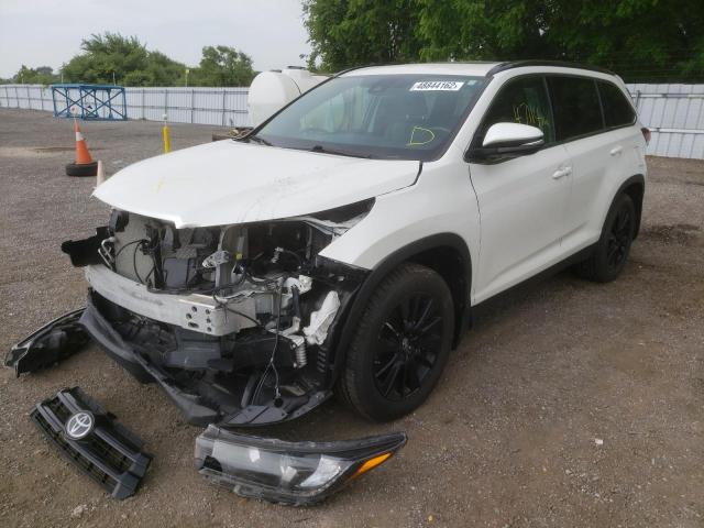 Photo 2 from auction – 2019 TOYOTA HIGHLANDER with VIN 5TDJZRFHXKS568784