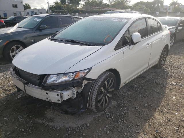 Photo 2 from auction – 2015 HONDA CIVIC EXL with VIN 19XFB2F96FE021599
