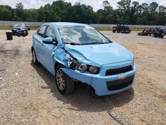 CHEVROLET SONIC LT 2014 with VIN 1G1JC5SH2E4153984 - Photo from auction