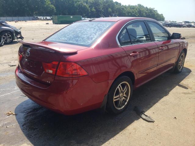 Photo 4 from auction – 2009 KIA OPTIMA LX with VIN KNAGE228X95357262
