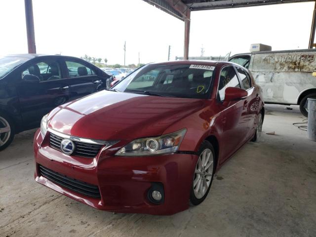Photo 2 from auction – 2013 LEXUS CT 200 with VIN JTHKD5BH4D2137562