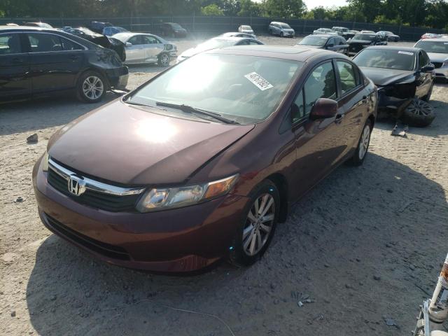 Photo 2 from auction – 2012 HONDA CIVIC EX with VIN 2HGFB2F89CH534791