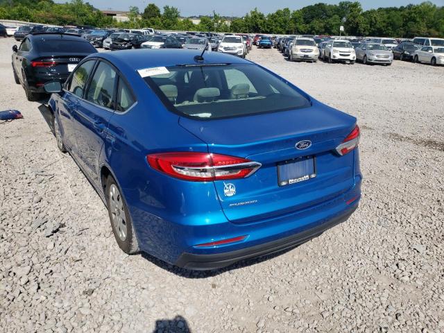 Photo 3 from auction – 2019 FORD FUSION S with VIN 3FA6P0G76KR285529