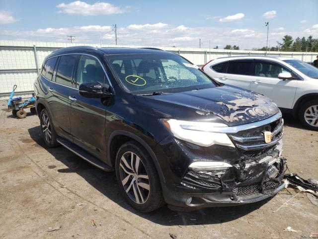 HONDA PILOT ELIT 2017 with VIN 5FNYF6H06HB014300 - Photo from auction