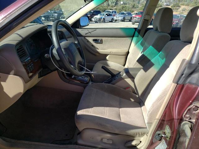 Photo 5 from auction – 2001 SUBARU LEGACY with VIN 4S3BH675917600112