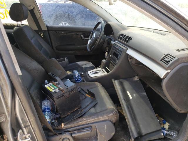 Photo 5 from auction – 2007 AUDI A4 2 with VIN WAUAF78EX7A189981
