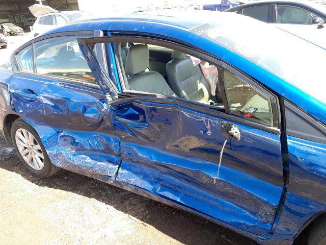 Photo 9 from auction – 2012 HONDA CIVIC EXL with VIN 19XFB2F90CE318069