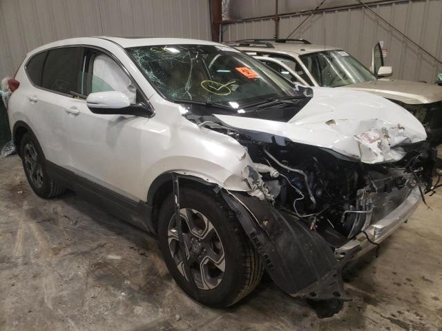 HONDA CR-V EX 2019 with VIN 7FARW2H5XKE012991 - Photo from auction
