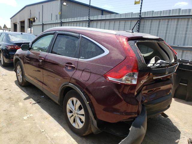 Photo 3 from auction – 2012 HONDA CR-V EXL with VIN 5J6RM3H77CL027255