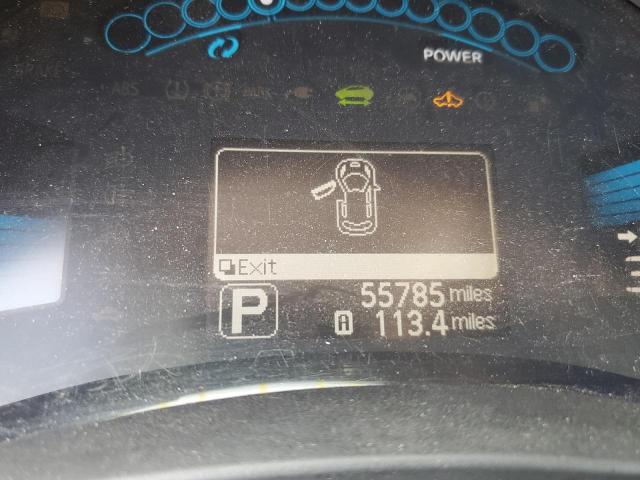 Photo 8 from auction – 2012 NISSAN LEAF SV with VIN JN1AZ0CP4CT027145