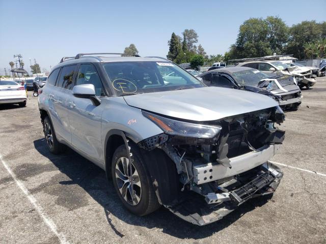 TOYOTA HIGHLANDER 2021 with VIN 5TDHBRCH6MS515946 - Photo from auction
