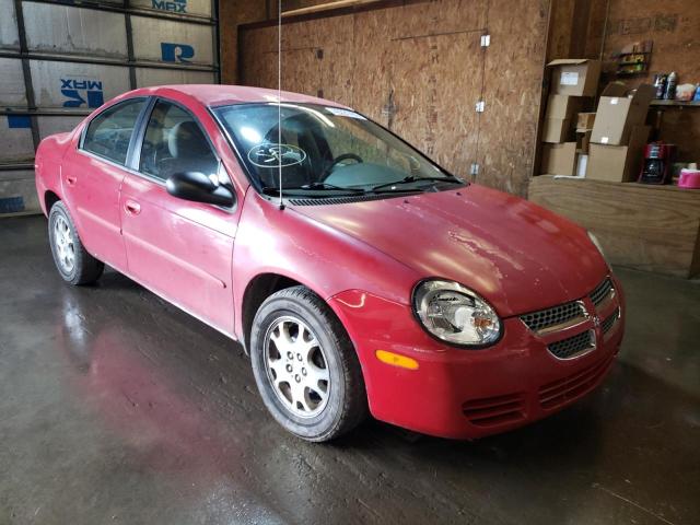 DODGE NEON SXT 2005 with VIN 1B3ES56C55D172542 - Photo from auction