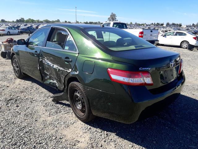 Photo 3 from auction – 2010 TOYOTA CAMRY BASE with VIN 4T1BF3EK7AU552670