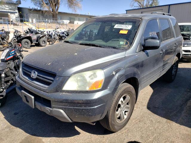 Photo 2 from auction – 2005 HONDA PILOT EXL with VIN 2HKYF185X5H553482