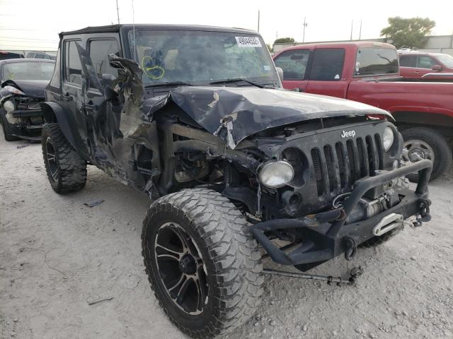 JEEP WRANGLER U 2014 with VIN 1C4BJWFG8EL126903 - Photo from auction