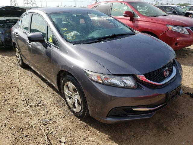 HONDA CIVIC LX 2014 with VIN 19XFB2F59EE011810 - Photo from auction