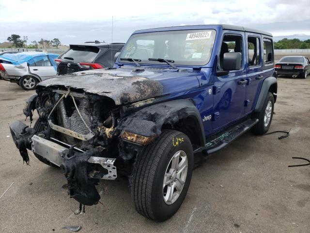 Photo 2 from auction – 2018 JEEP WRANGLER U with VIN 1C4HJXDG0JW293607