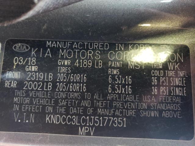 Photo 10 from auction – 2018 KIA NIRO EX with VIN KNDCC3LC1J5177351