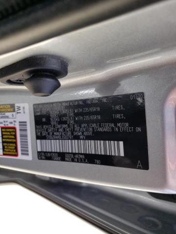 Photo 10 from auction – 2020 TOYOTA HIGHLANDER with VIN 5TDGZRAH0LS502781