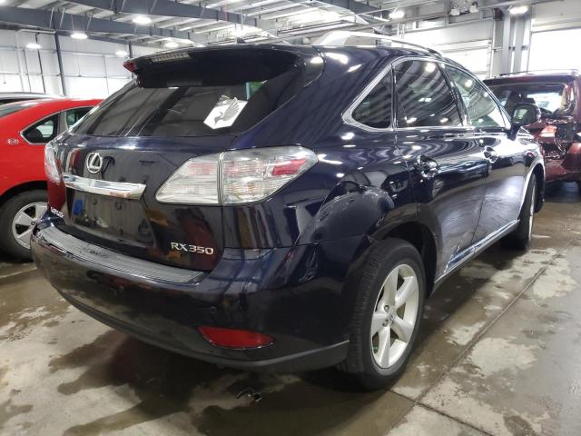 Photo 4 from auction – 2010 LEXUS RX 350 with VIN 2T2BK1BA4AC047386