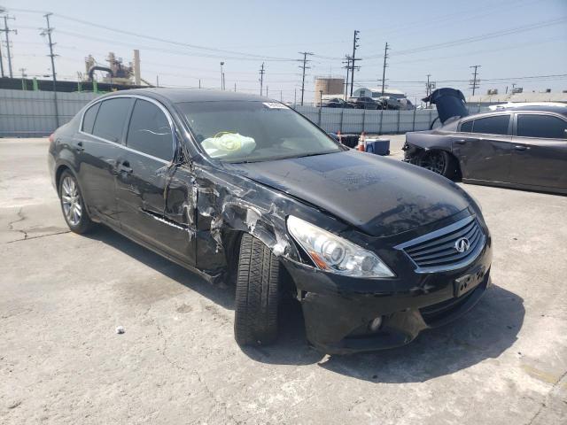 INFINITI G37 BASE 2012 with VIN JN1CV6AP3CM622119 - Photo from auction