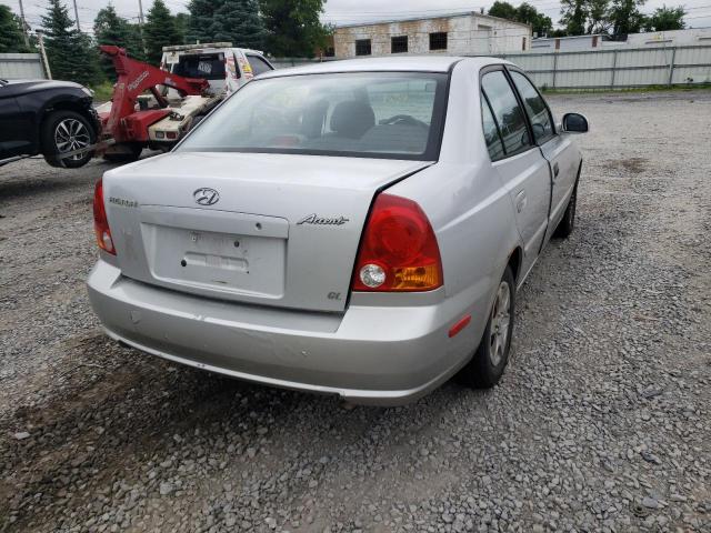 Photo 4 from auction – 2003 HYUNDAI ACCENT GL with VIN KMHCG45C33U425935