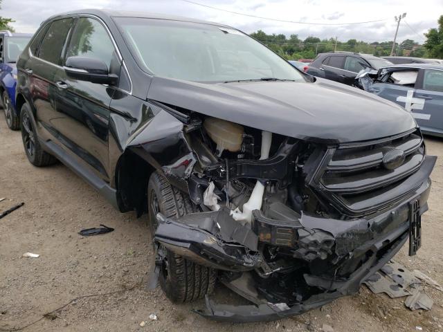FORD EDGE TITAN 2017 with VIN 2FMPK4K93HBB91432 - Photo from auction