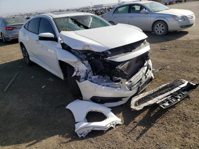 Photo 1 from auction – 2017 HONDA CIVIC EXL with VIN 2HGFC1F71HH655000