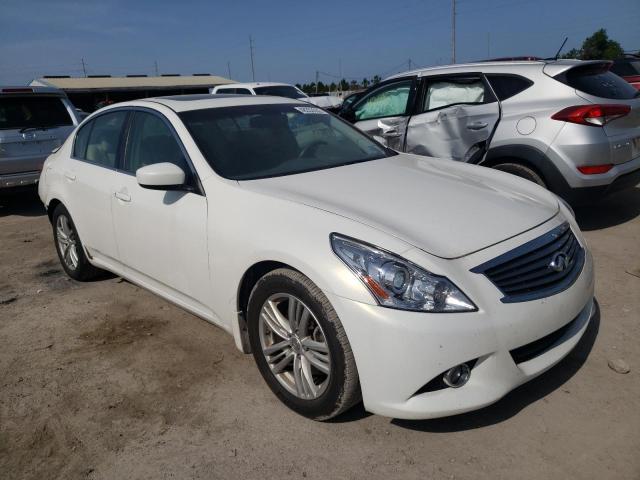 INFINITI G37 BASE 2012 with VIN JN1CV6AP8CM624237 - Photo from auction