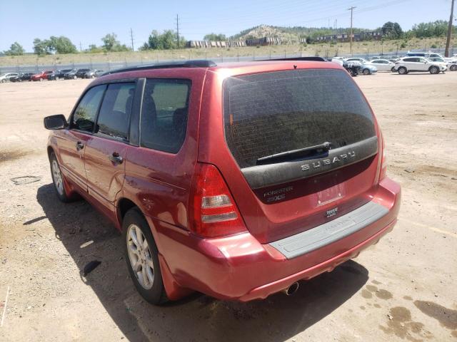 Photo 3 from auction – 2005 SUBARU FORESTER 2 with VIN JF1SG65655H742588