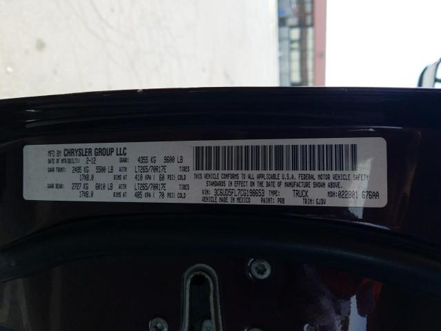 Фото 10 с аукциона – 2012 DODGE RAM 2500 L с VIN 3C6UD5FL7CG198653