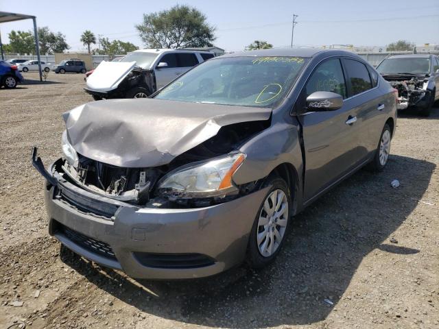 Photo 2 from auction – 2015 NISSAN SENTRA S with VIN 3N1AB7AP1FL664065