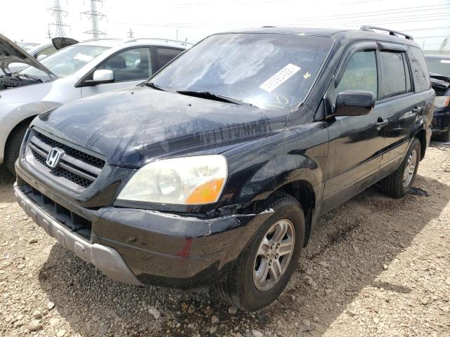 Photo 2 from auction – 2005 HONDA PILOT EXL with VIN 2HKYF18515H505420
