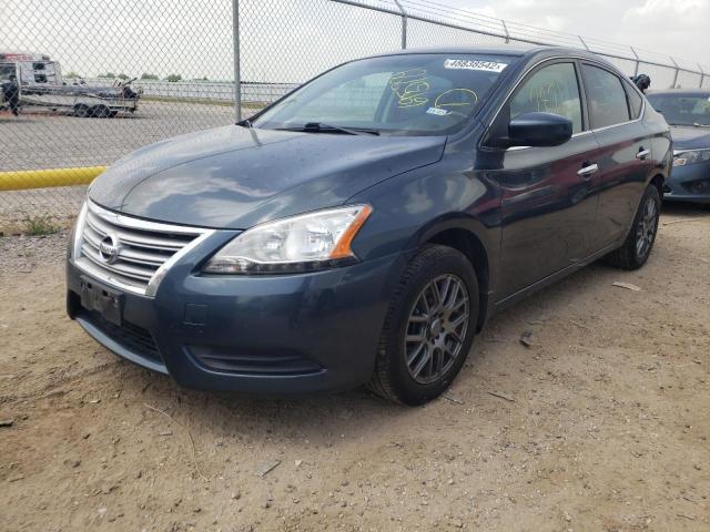 Photo 2 from auction – 2015 NISSAN SENTRA S with VIN 3N1AB7AP4FL695729