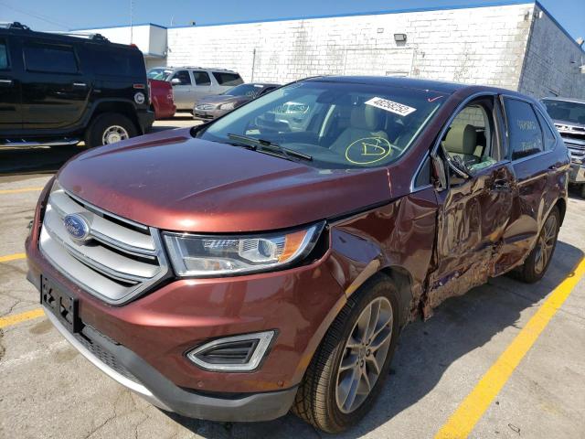 Photo 2 from auction – 2015 FORD EDGE TITAN with VIN 2FMPK4K84FBB95428