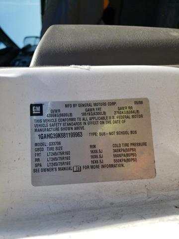 Photo 10 from auction – 2008 CHEVROLET EXPRESS G3 with VIN 1GAHG39K681199963
