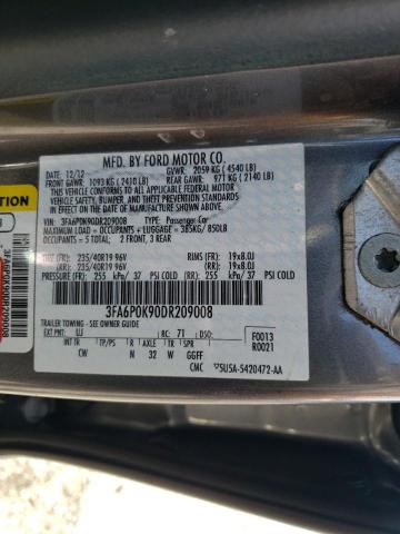 Photo 10 from auction – 2013 FORD FUSION TIT with VIN 3FA6P0K90DR209008